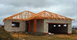 Строительство дома из керамзитоблока под ключ Обнинск цены от 12012 руб.