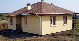 Одноэтажный дом из панелей под ключ в Обнинске - Строй-Бнн от 135785 рублей